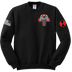Charlie Med 2D BSB Blend Crewneck Sweatshirt with Two Sleeve Print