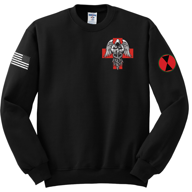 Charlie Med 2D BSB Blend Crewneck Sweatshirt with Two Sleeve Print