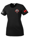 Charlie Med 2D BSB Ladies Competitor Tee with Two Sleeve Print