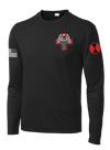 Charlie Med 2D BSB Long Sleeve Competitor Tee with Two Sleeve Print