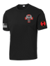Charlie Med 2D BSB Competitor Tee with Two Sleeve Print