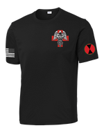Charlie Med 2D BSB Competitor Tee with Two Sleeve Print
