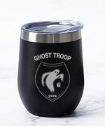 Ghost Troop 2-2 CR 12oz Wine Tumbler - set of two