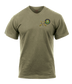 Ghost Troop 2-2 CR AR 670-1 Coyote Brown T-Shirt