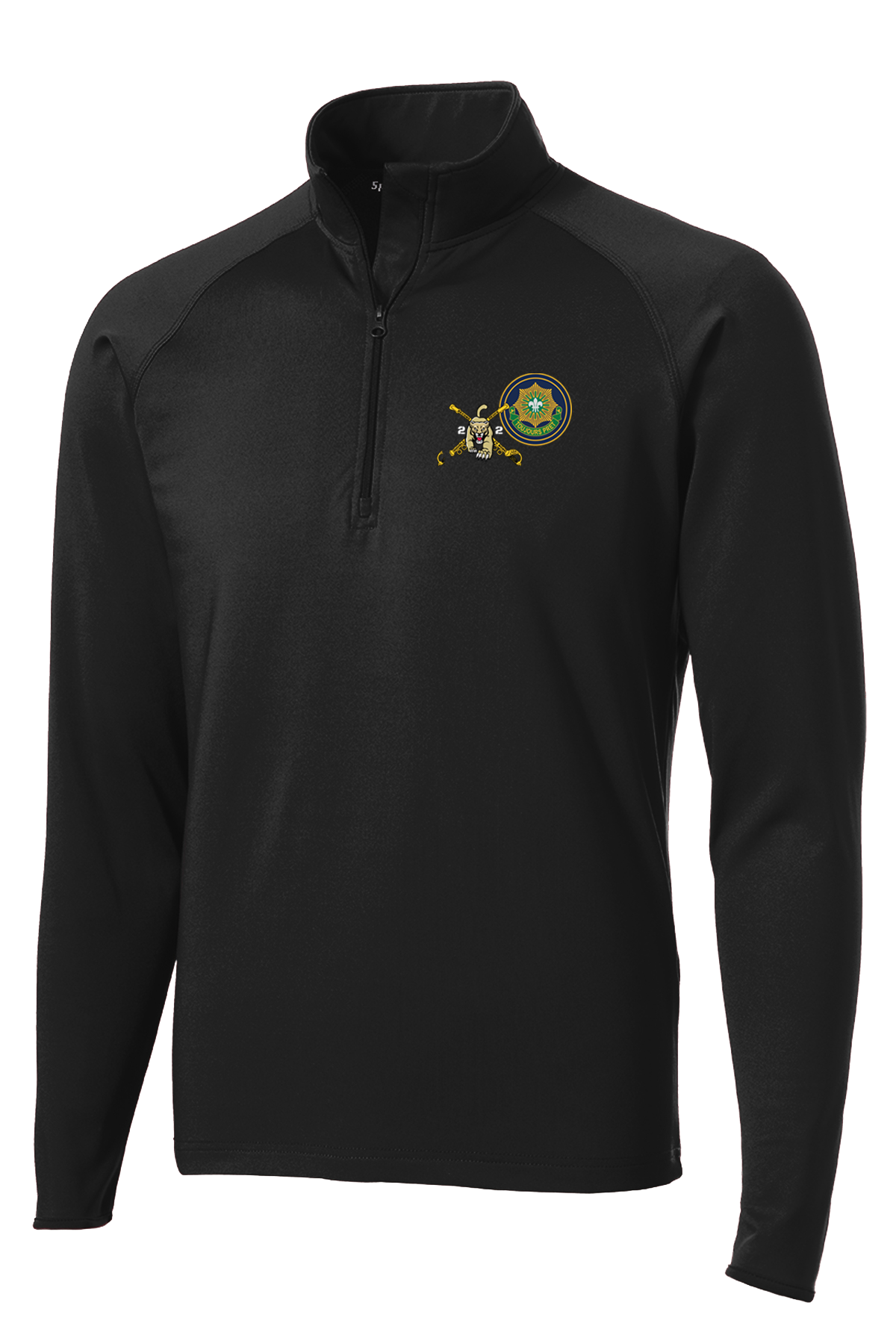 Ghost Troop 2-2 CR 1/2 Zip Raglan Performance Pullover