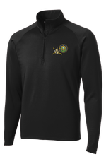 Ghost Troop 2-2 CR 1/2 Zip Raglan Performance Pullover