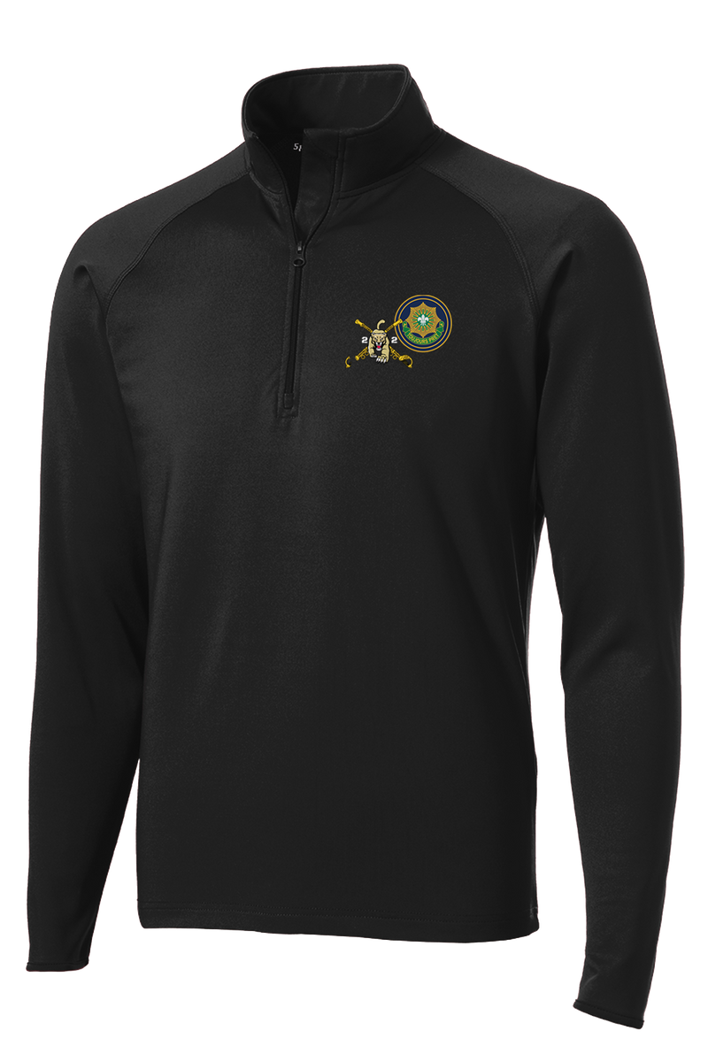 Ghost Troop 2-2 CR 1/2 Zip Raglan Performance Pullover