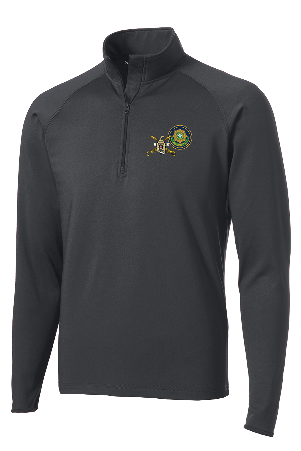Ghost Troop 2-2 CR 1/2 Zip Raglan Performance Pullover