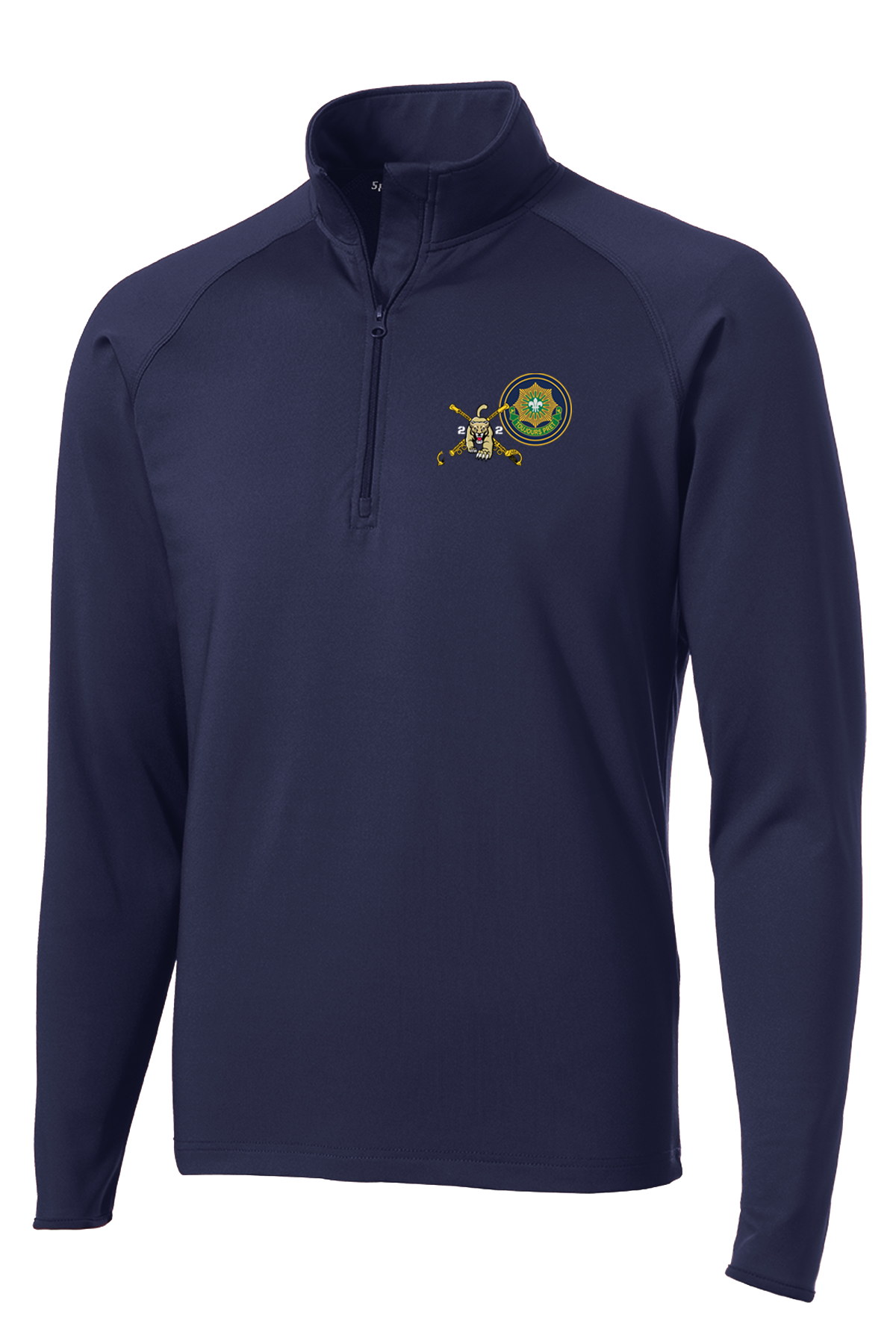 Ghost Troop 2-2 CR 1/2 Zip Raglan Performance Pullover
