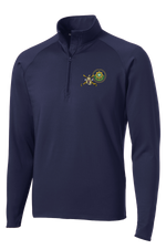 Ghost Troop 2-2 CR 1/2 Zip Raglan Performance Pullover