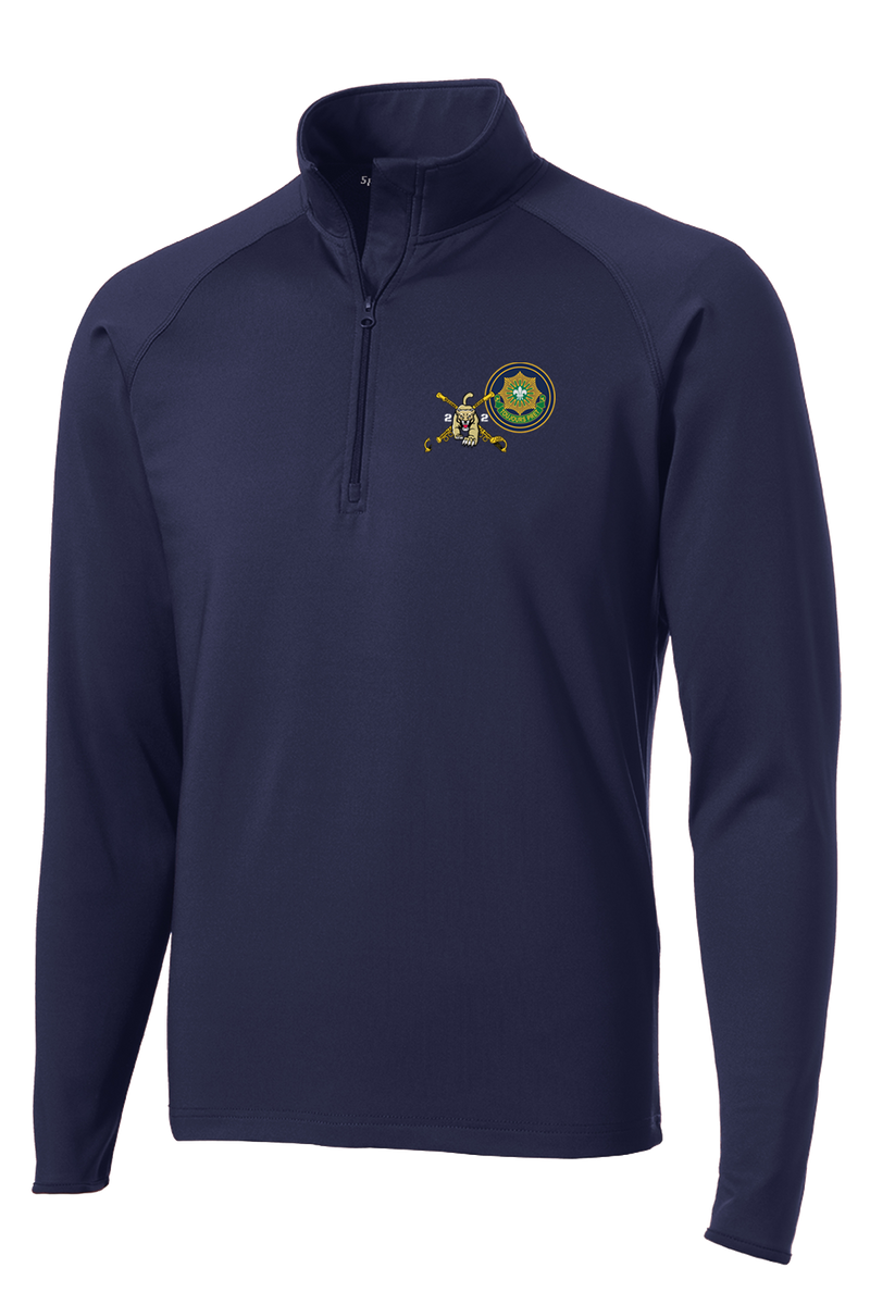 Ghost Troop 2-2 CR 1/2 Zip Raglan Performance Pullover