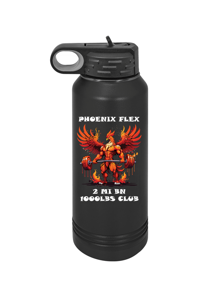 2 MI BN 1000LB Club 32 oz. ION-Plated Water Bottle