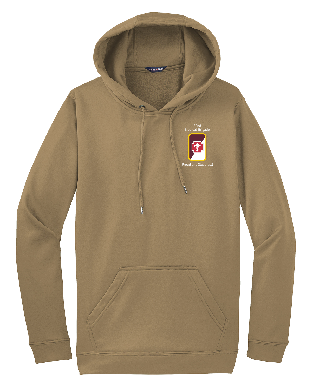 H2F 62nd Medical Brigade Fleece Hooded Pullover
