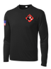 HHB 1-51 ADA Long Sleeve Competitor Tee with RWB Flag on Right Sleeve