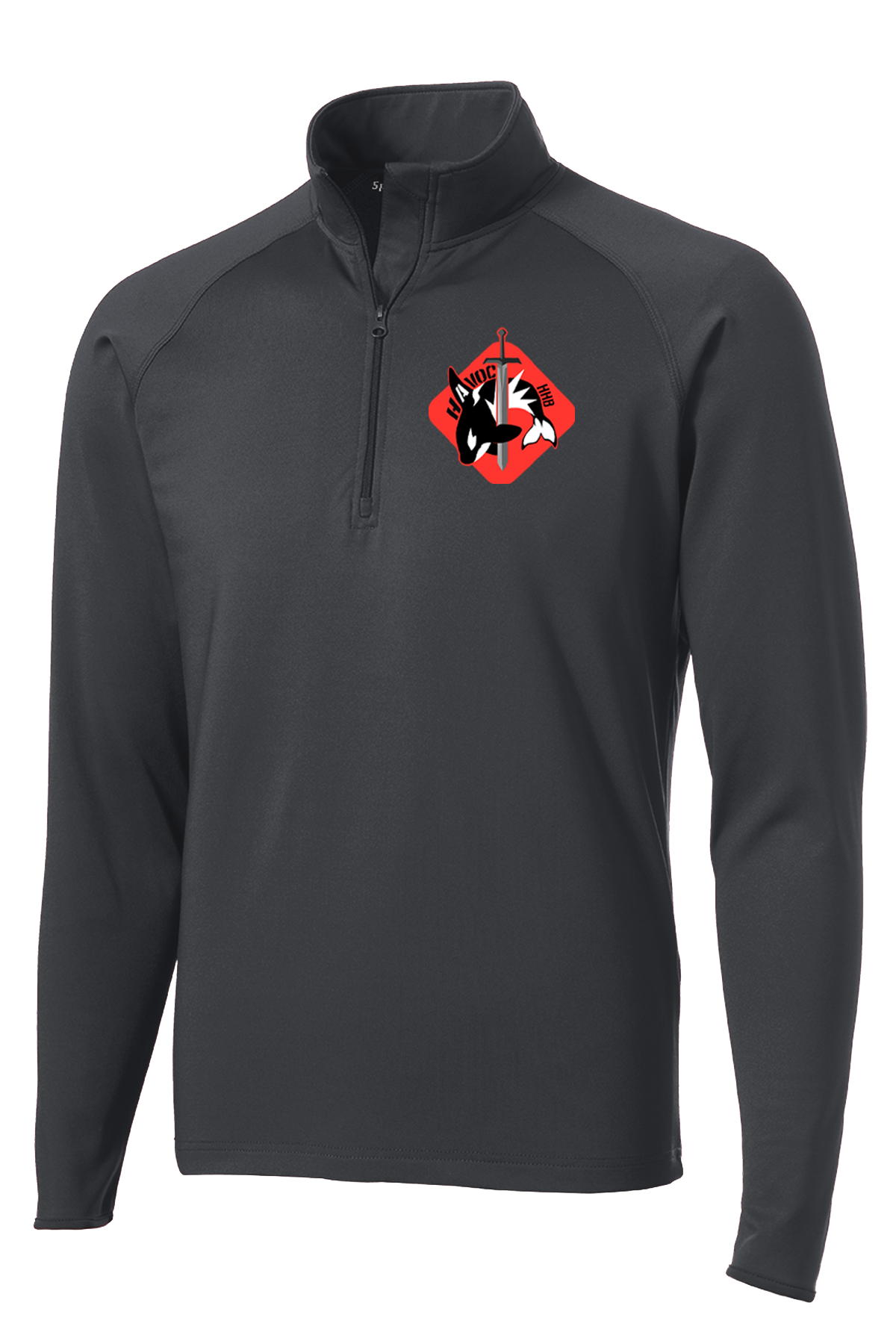 HHB 1-51 ADA 1/2 Zip Raglan Performance Pullover