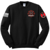 HHBN 7th MDC-P Blend Crewneck Sweatshirt with two-sleeve print *High Sleeve Print* Solid Flag