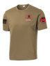 HHBN 7th MDC-P Competitor Tee with two-sleeve print *High Sleeve Print* Solid Flag