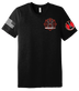 HHBN 7th MDC-P Unisex Triblend Short Sleeve Tee with two-sleeve print *High Sleeve Print* Solid Flag