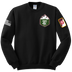 147th Field Hospital 1000 LB Club Blend Crewneck Sweatshirt with Two Sleeve Print