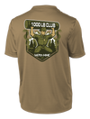 147th Field Hospital 1000 LB Club Competitor Tee with Flag with Two Sleeve Print