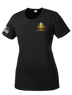 147th Field Hospital Ladies Competitor Tee with Flag with Effects on the Right Sleeve