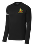 147th Field Hospital Fleece Pullover Crew with Flag with Effects on Right Sleeve