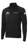 HHC 2-158 AHB 1/2 Zip Raglan Performance Pullover "Flight Operations" 2-Sleeve Print