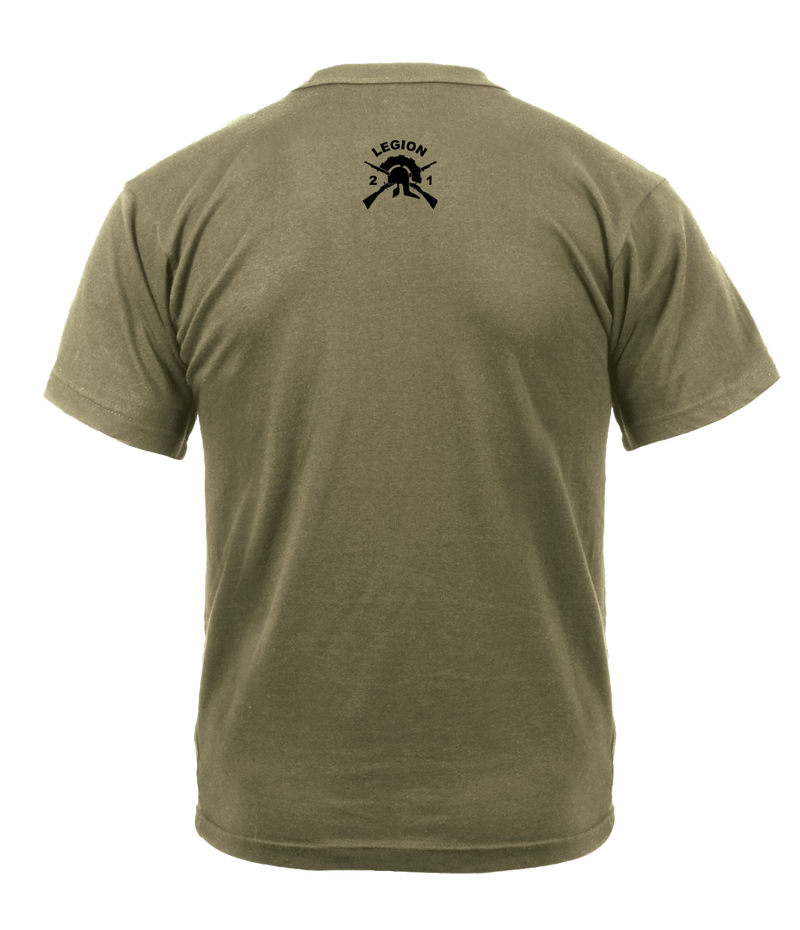 HHC 2-1 IN 670-1 Coyote Brown T-Shirt