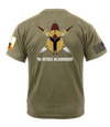 HHC 21st SIG BDE AR 670-1 Coyote Brown T-Shirt with Two Sleeve Print