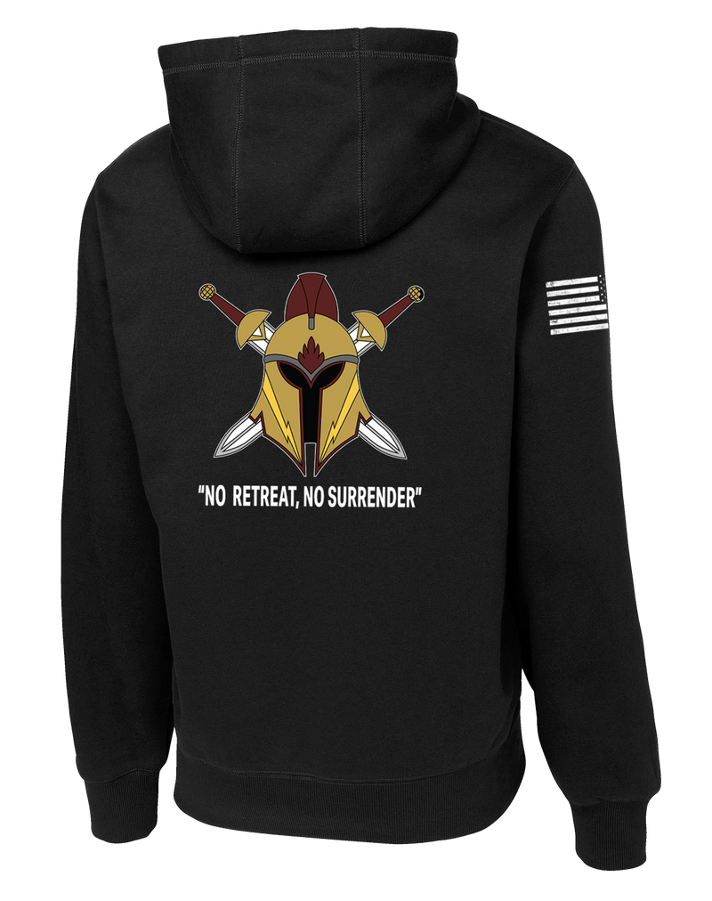 HHC 21st SIG BDE Poly/Cotton Blend Hoodie with Two Sleeve Print