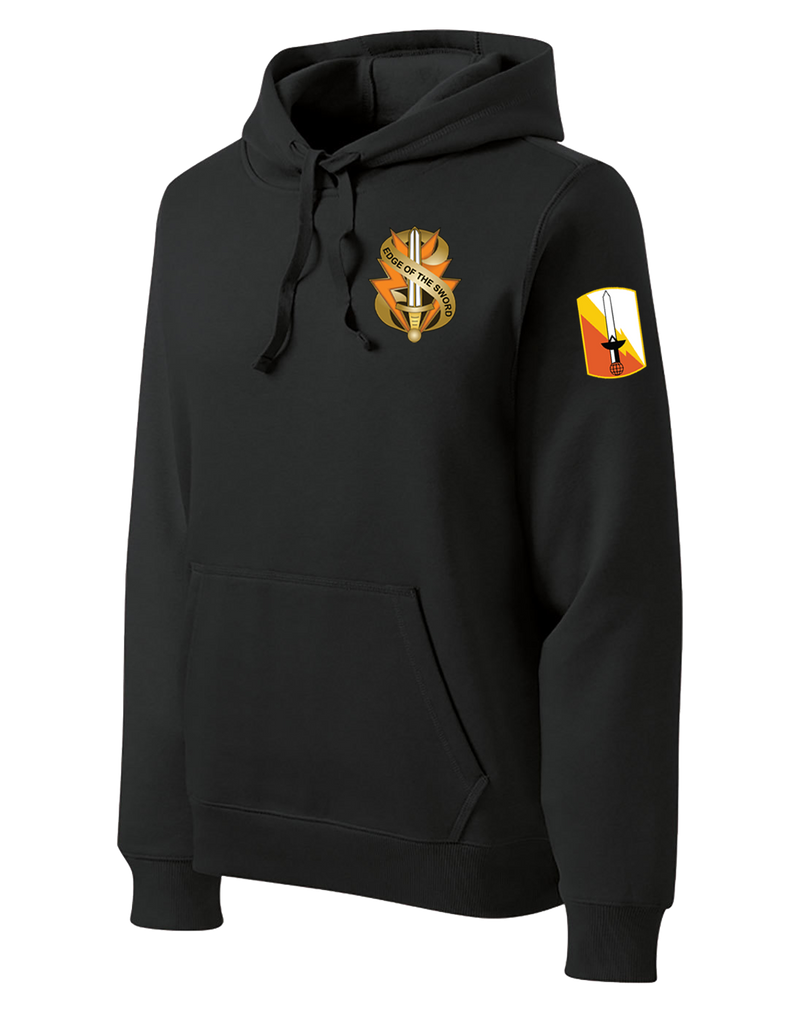 HHC 21st SIG BDE Poly/Cotton Blend Hoodie with Two Sleeve Print