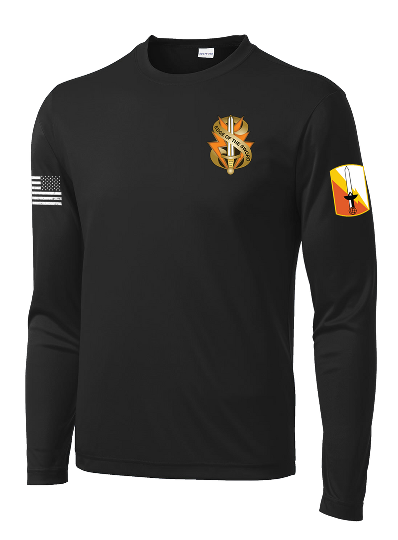 HHC 21st SIG BDE Long Sleeve Competitor Tee with Two Sleeve Print