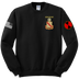 2D BSB Blend Crewneck Sweatshirt with Two Sleeve Print