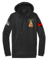 2D BSB Fleece Hooded Pullover with Two Sleeve Print