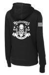 Hellraisers 2D BSB Ladies Poly/Cotton Blend Hoodie with Two Sleeve Print