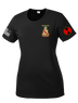 2D BSB Ladies Competitor Tee with Two Sleeve Print