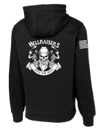 Hellraisers 2D BSB Poly/Cotton Blend Hoodie with Two Sleeve Print