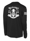 Hellraisers 2D BSB Long Sleeve Competitor Tee with Two Sleeve Print