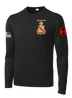 2D BSB Long Sleeve Competitor Tee with Two Sleeve Print