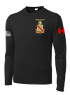 2D BSB Long Sleeve Competitor Tee with Two Sleeve Print