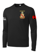 2D BSB Long Sleeve Competitor Tee with Two Sleeve Print