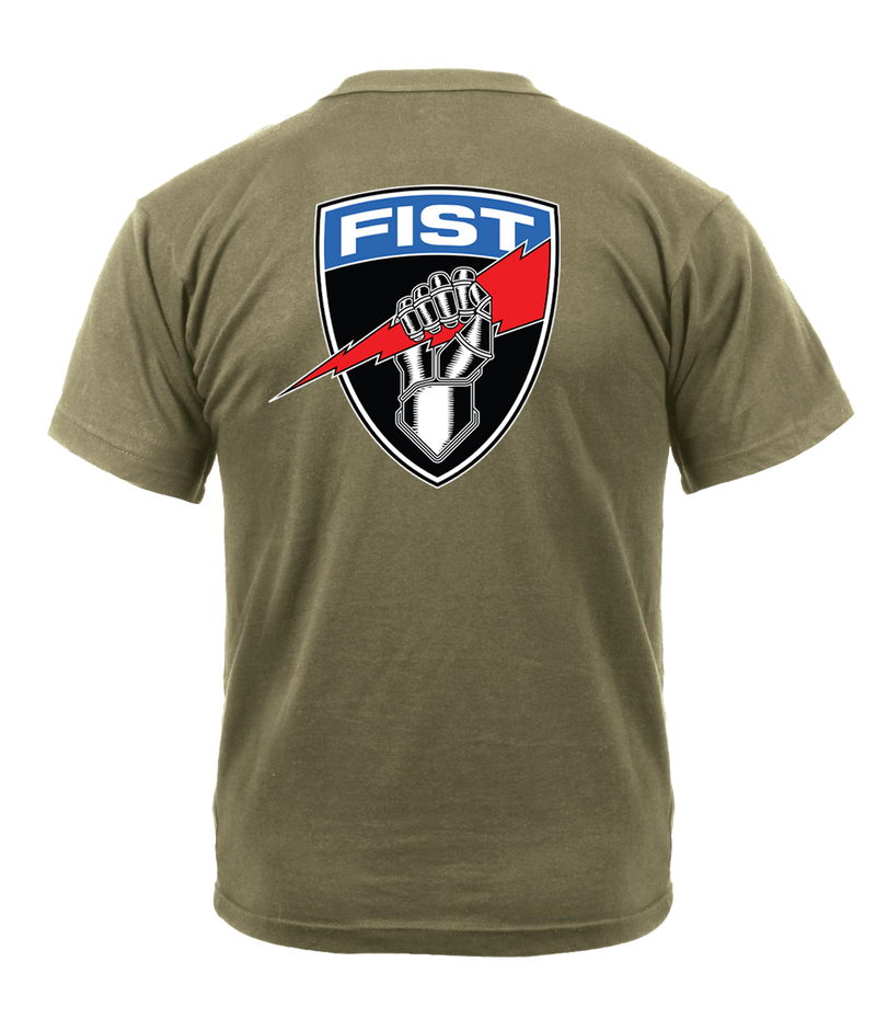 HHC 2_503rd FIST AR 670-1 Coyote Brown T-Shirt