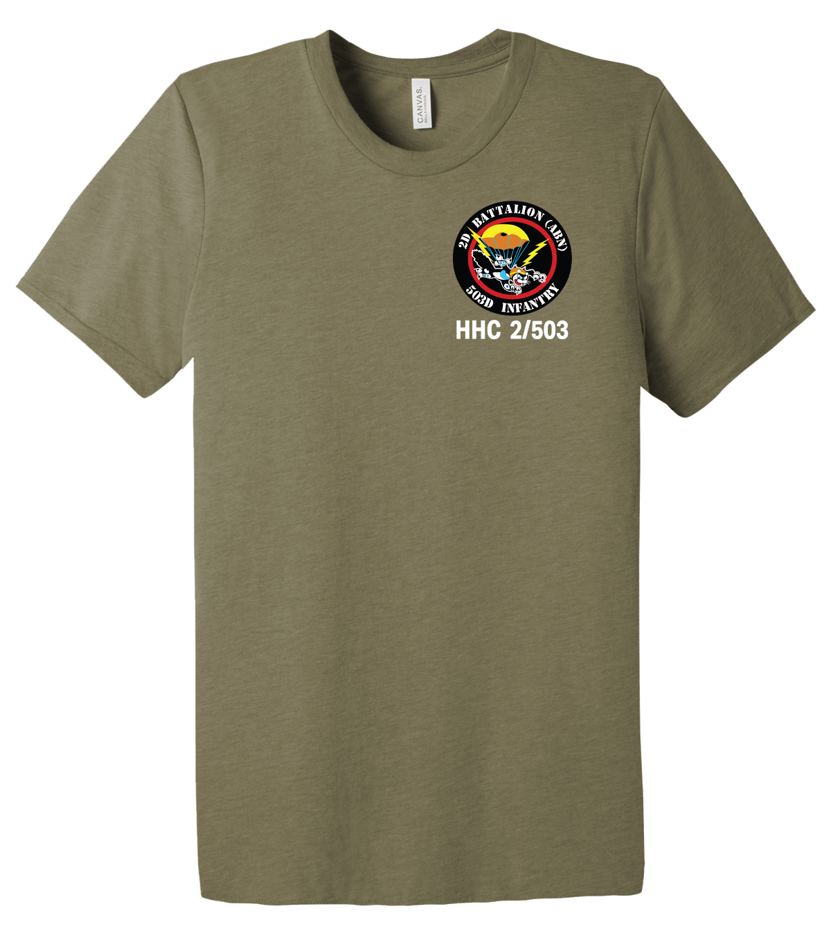 HHC 2_503rd FIST Unisex Triblend Short Sleeve Tee