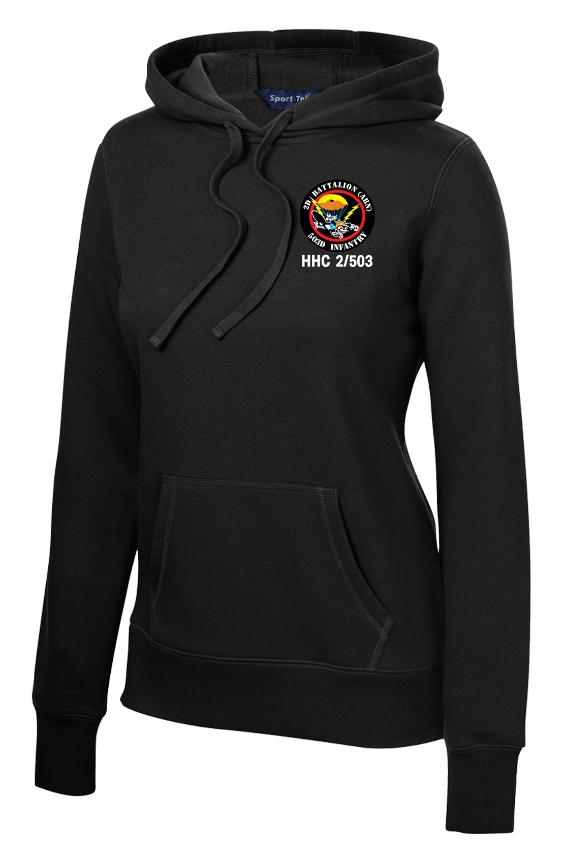 HHC 2_503rd FIST Ladies Poly/Cotton Blend Hoodie