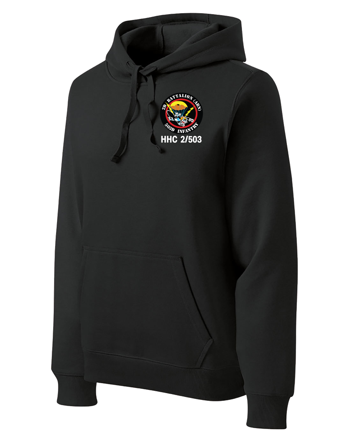 HHC 2_503rd FIST Poly/Cotton Blend Hoodie