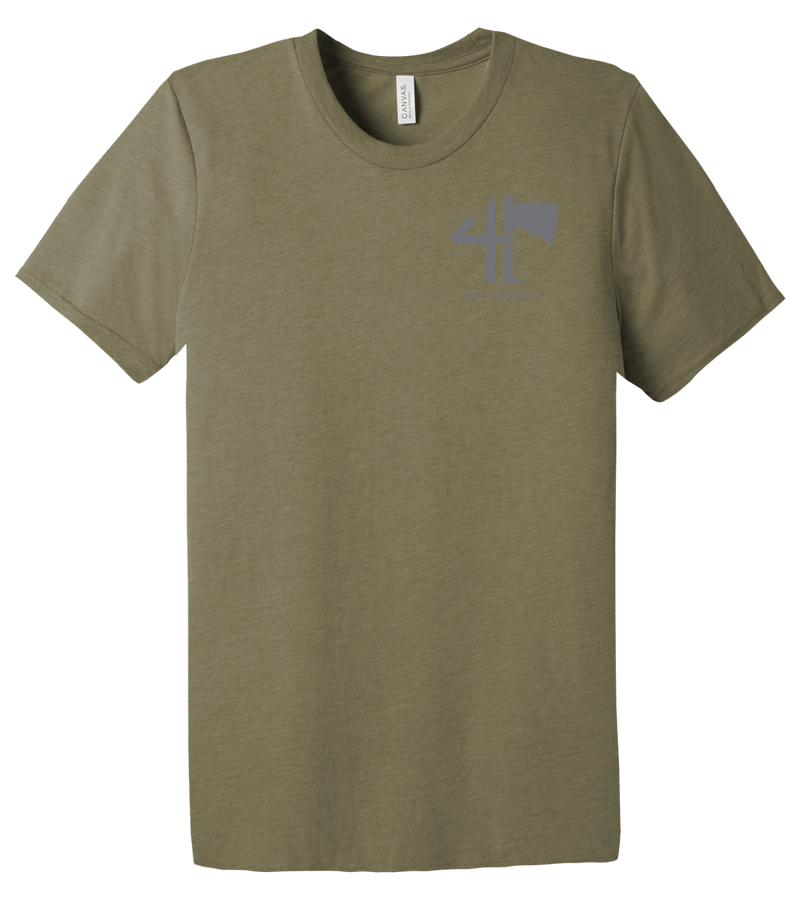 HHC 4-23 Infantry Unisex Triblend Short Sleeve Tee