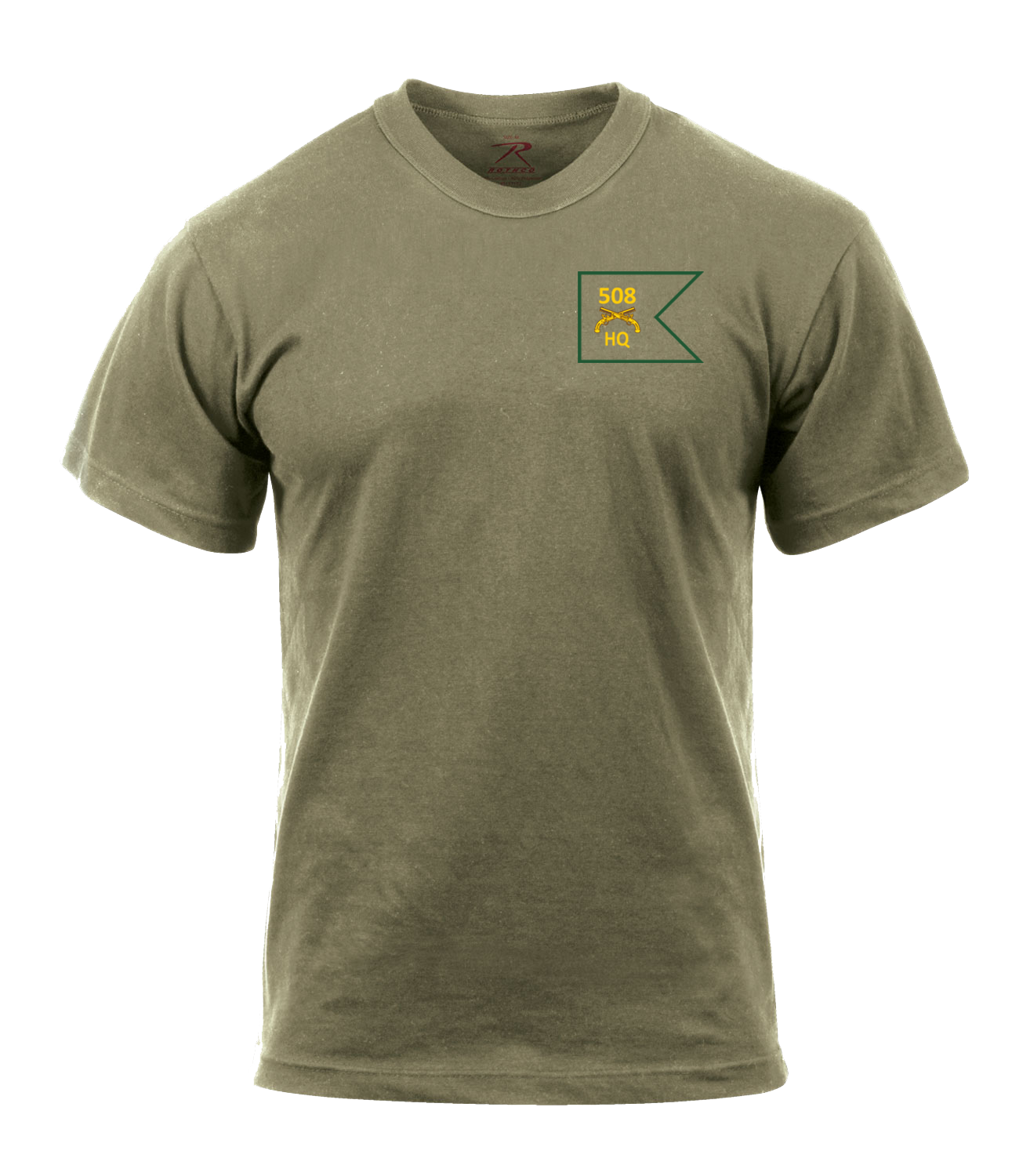HHC 508th MP BN AR 670-1 Coyote Brown T-Shirt