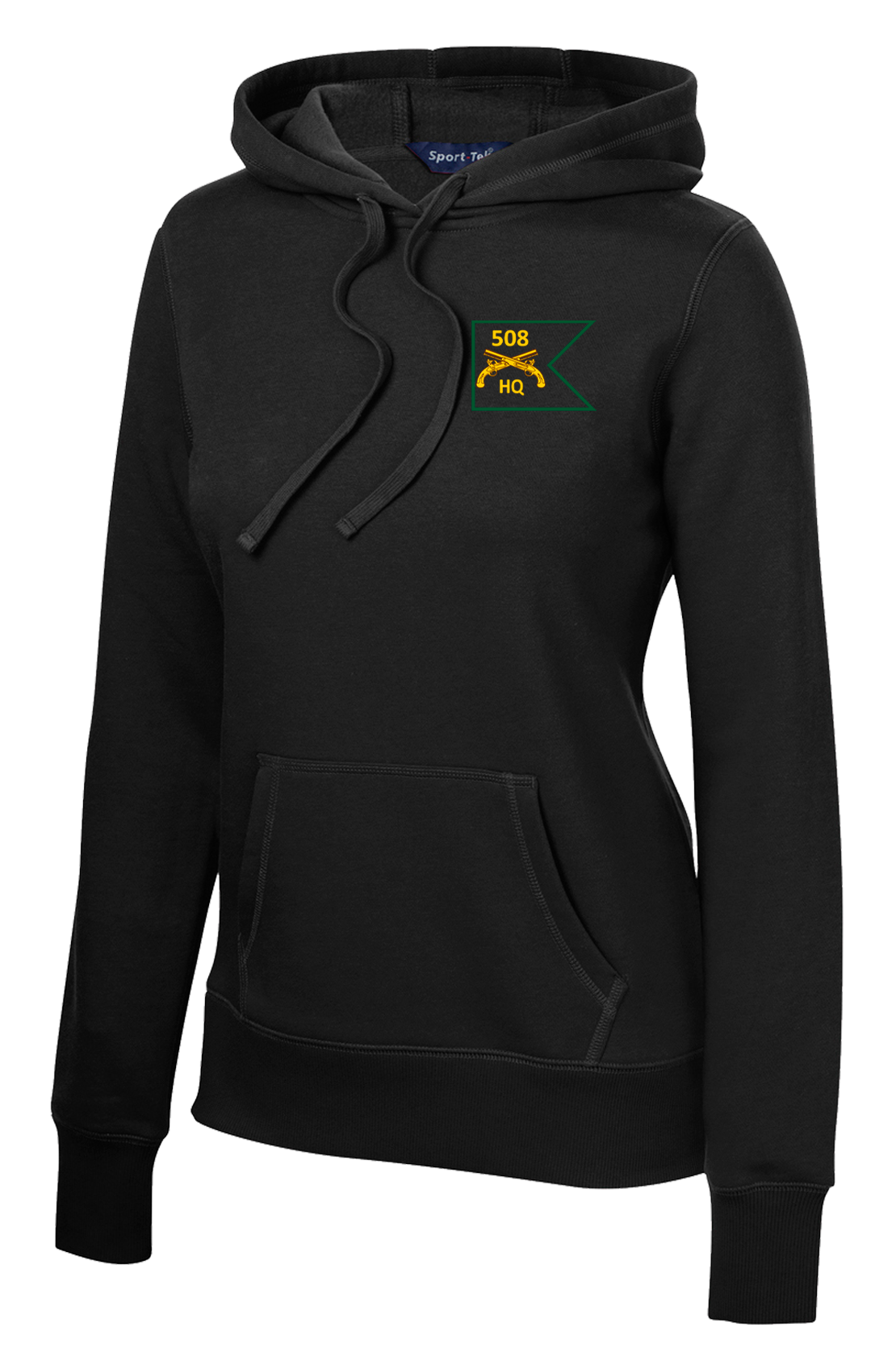 HHC 508th MP BN Ladies Poly/Cotton Blend Hoodie