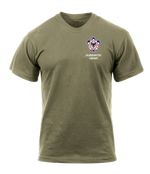 HHC 555th EN BDE AR 670-1 Coyote Brown T-Shirt