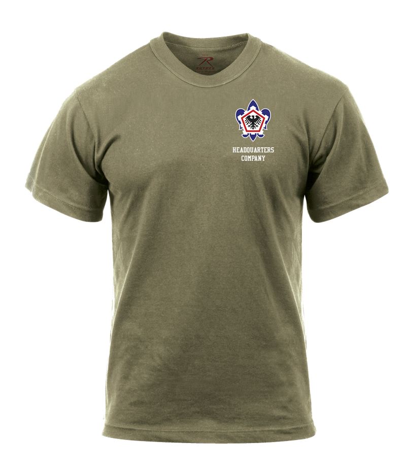 HHC 555th EN BDE AR 670-1 Coyote Brown T-Shirt